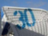 Strandkorb an der Ostsee