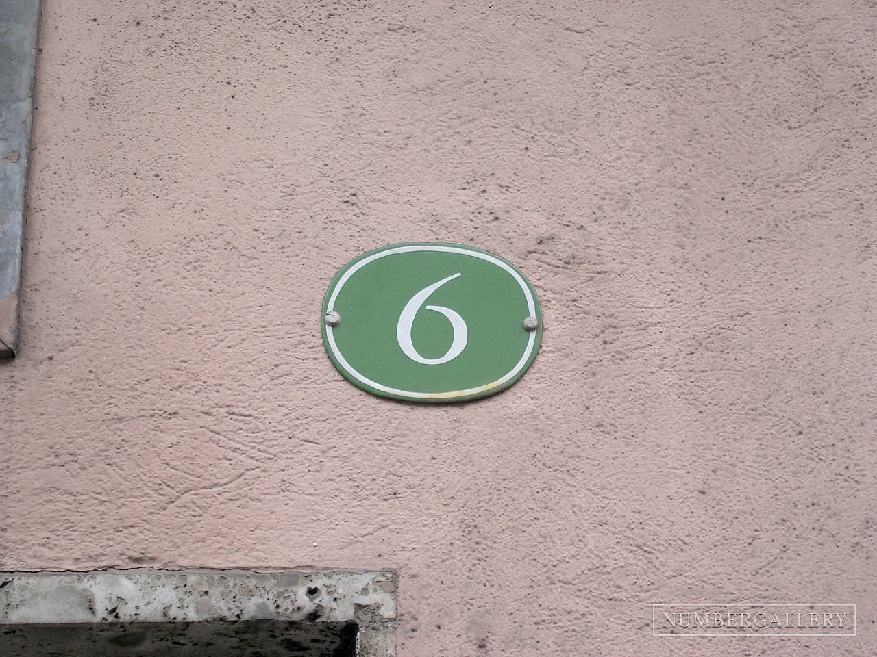 Hausnummer in Augsburg