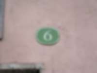 Hausnummer in Augsburg