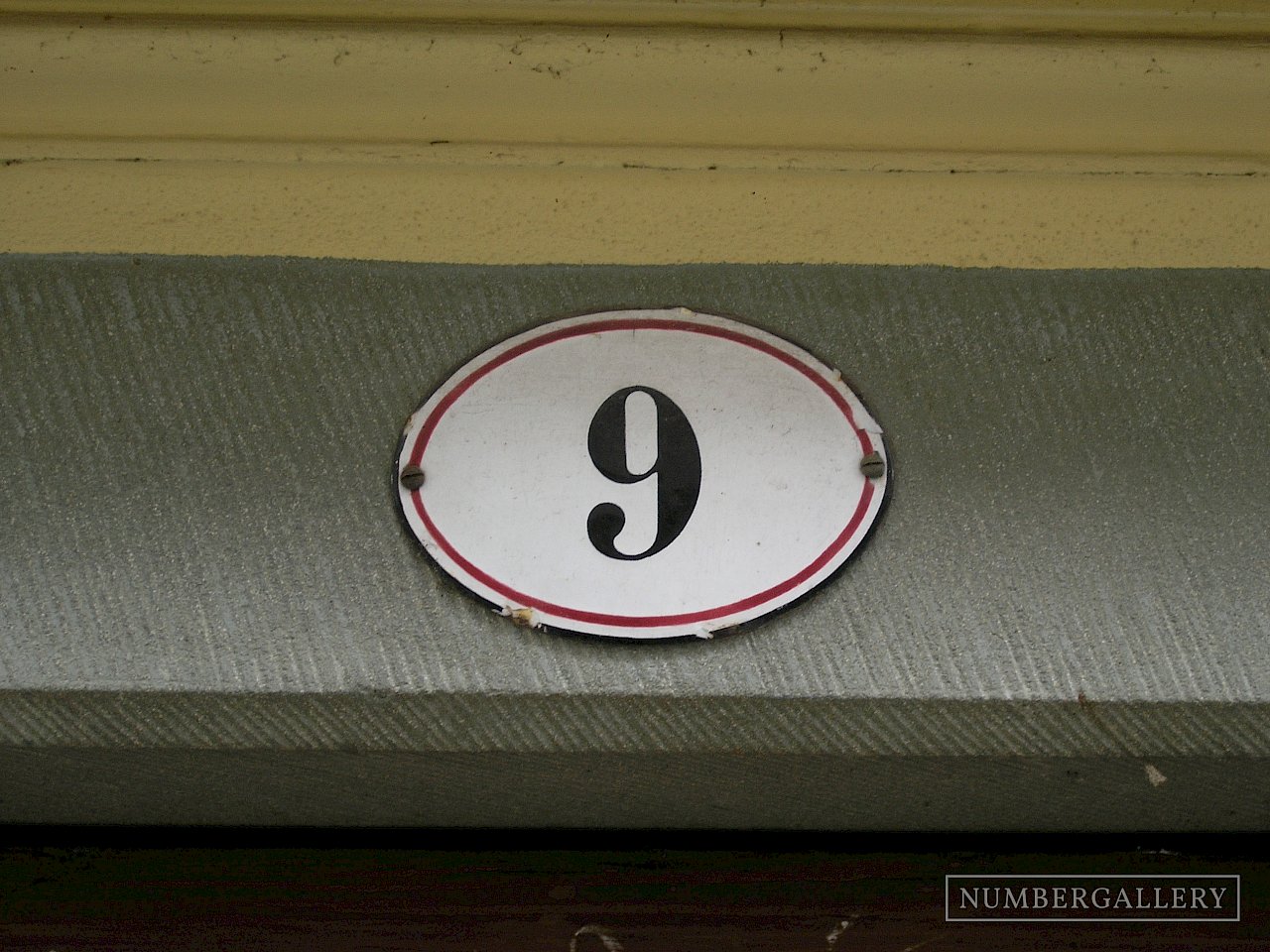 Hausnummer in Konstanz