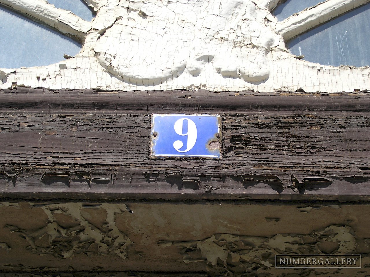 Hausnummer in Quedlinburg