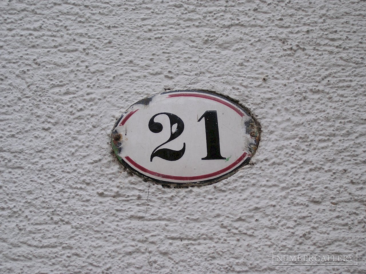 Hausnummer in Konstanz