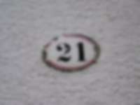 Hausnummer in Konstanz