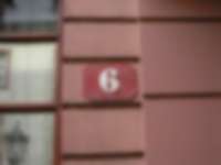 Hausnummer in Mainz