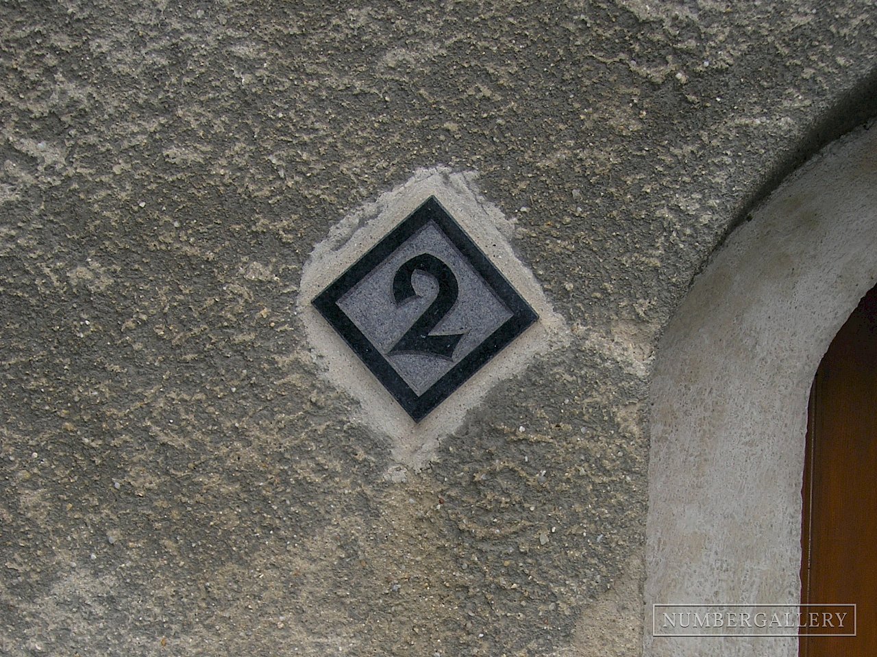 Hausnummer in Löbau