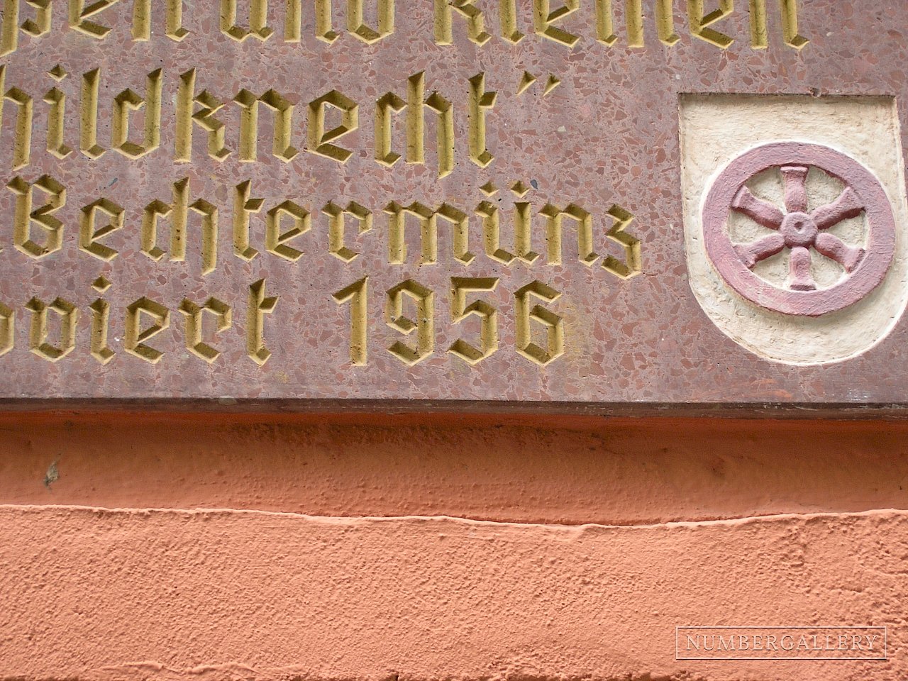Jahreszahl in Mainz