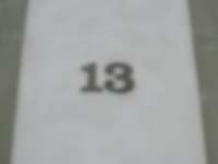 Hausnummer in Genf / Genève