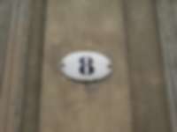 Hausnummer in Dresden