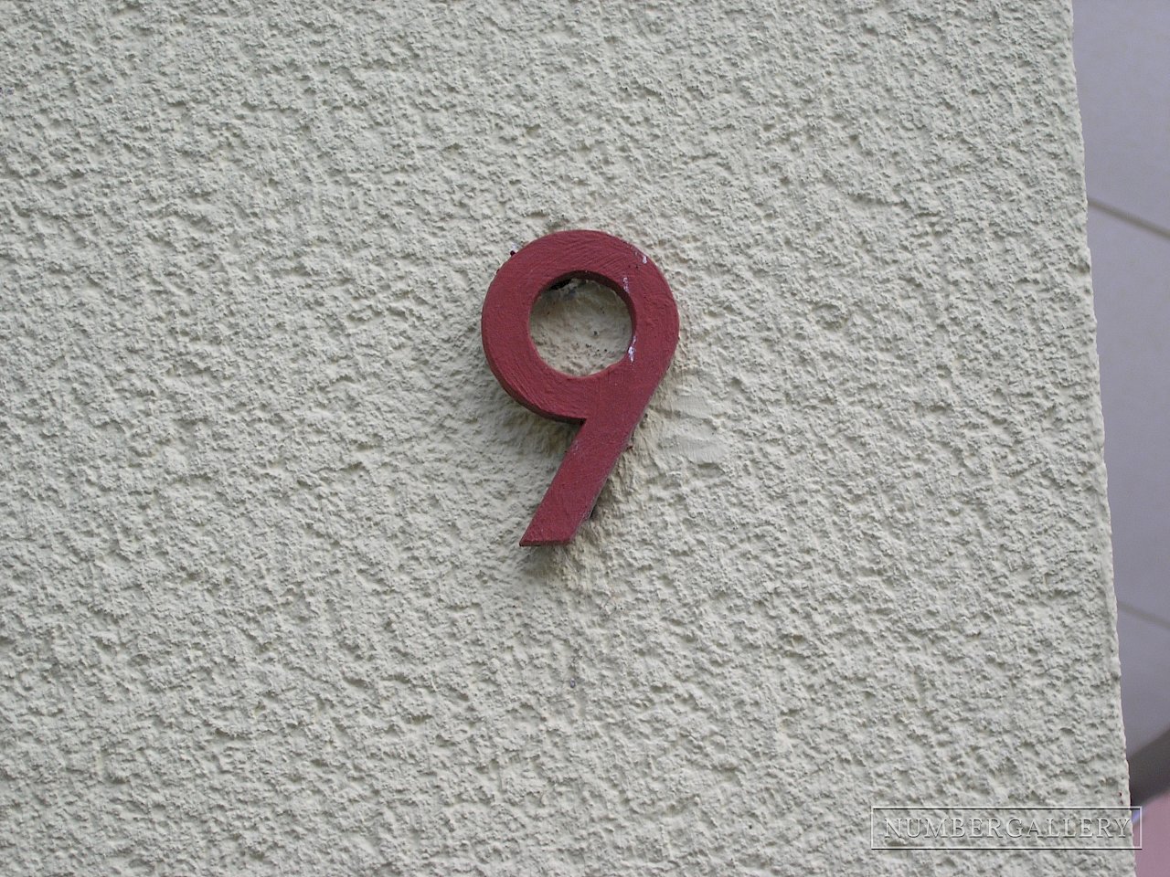 Hausnummer in Freiburg