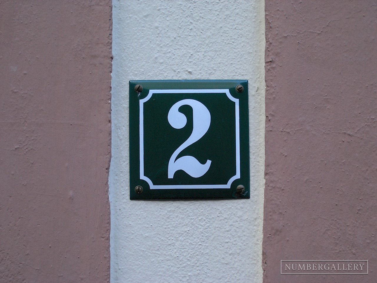 Hausnummer in Heidelberg