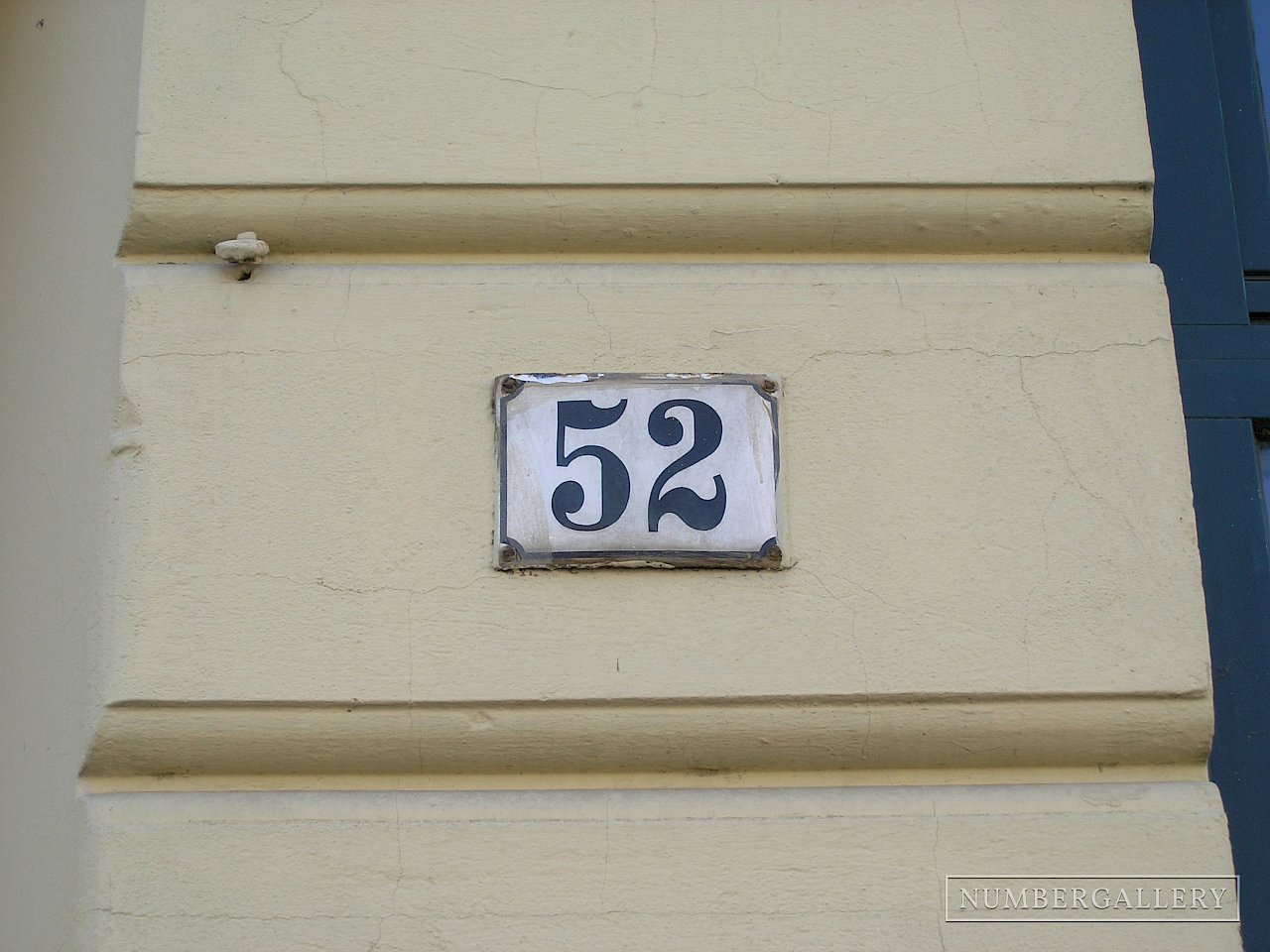 Hausnummer in Wismar