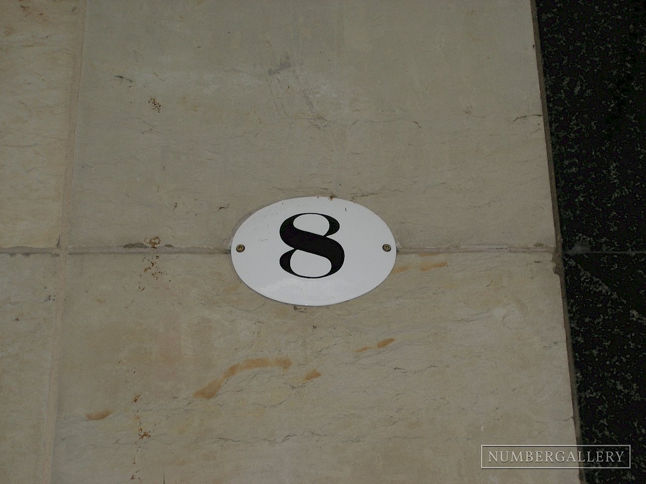 Hausnummer in Dresden