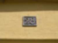 Hausnummer in Yverdon