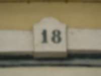 Hausnummer in Lisboa / Lissabon