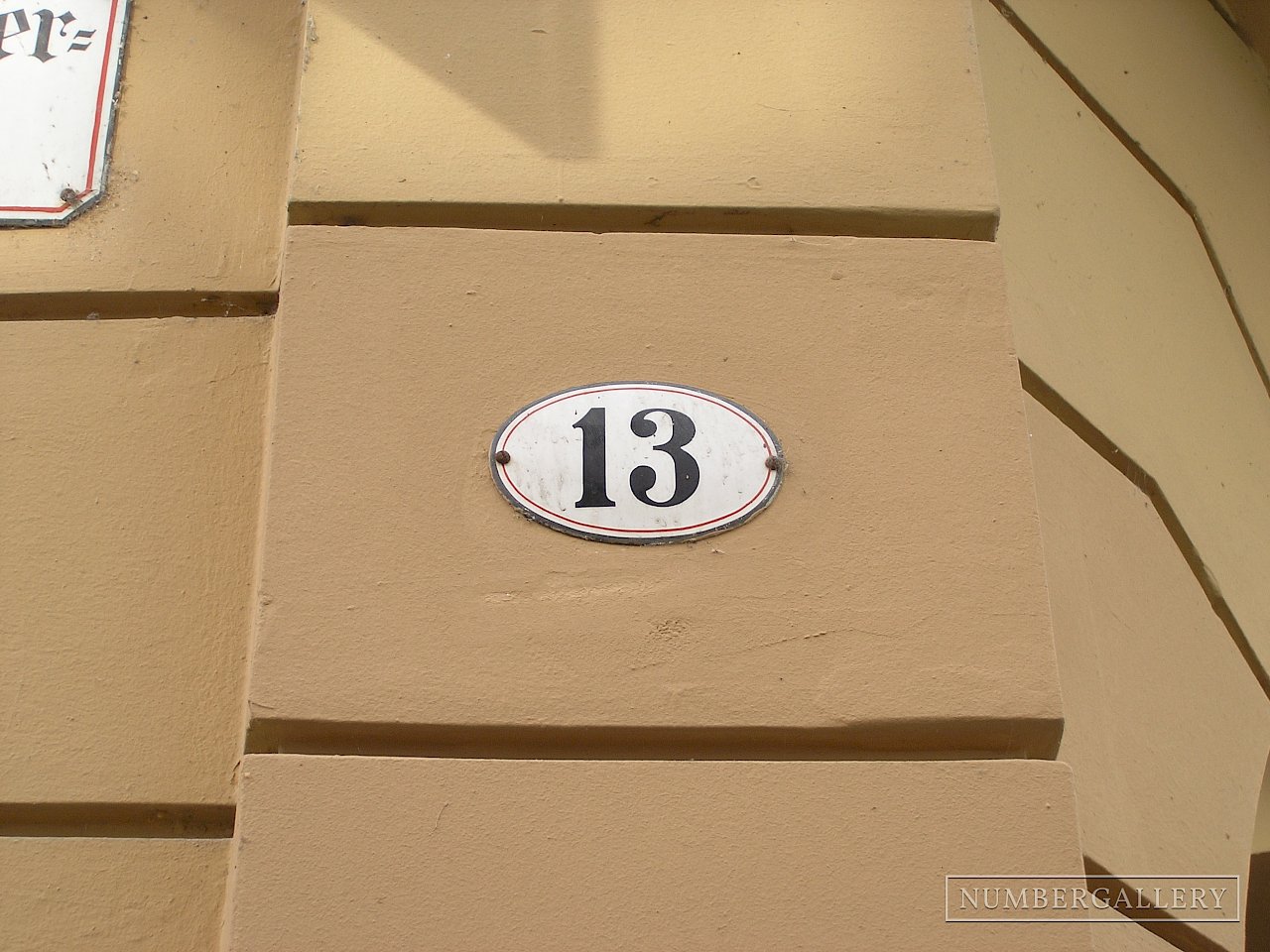 Hausnummer in Konstanz