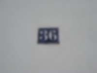 Hausnummer in Stralsund