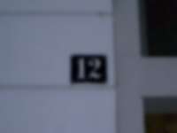 Hausnummer in Meißen