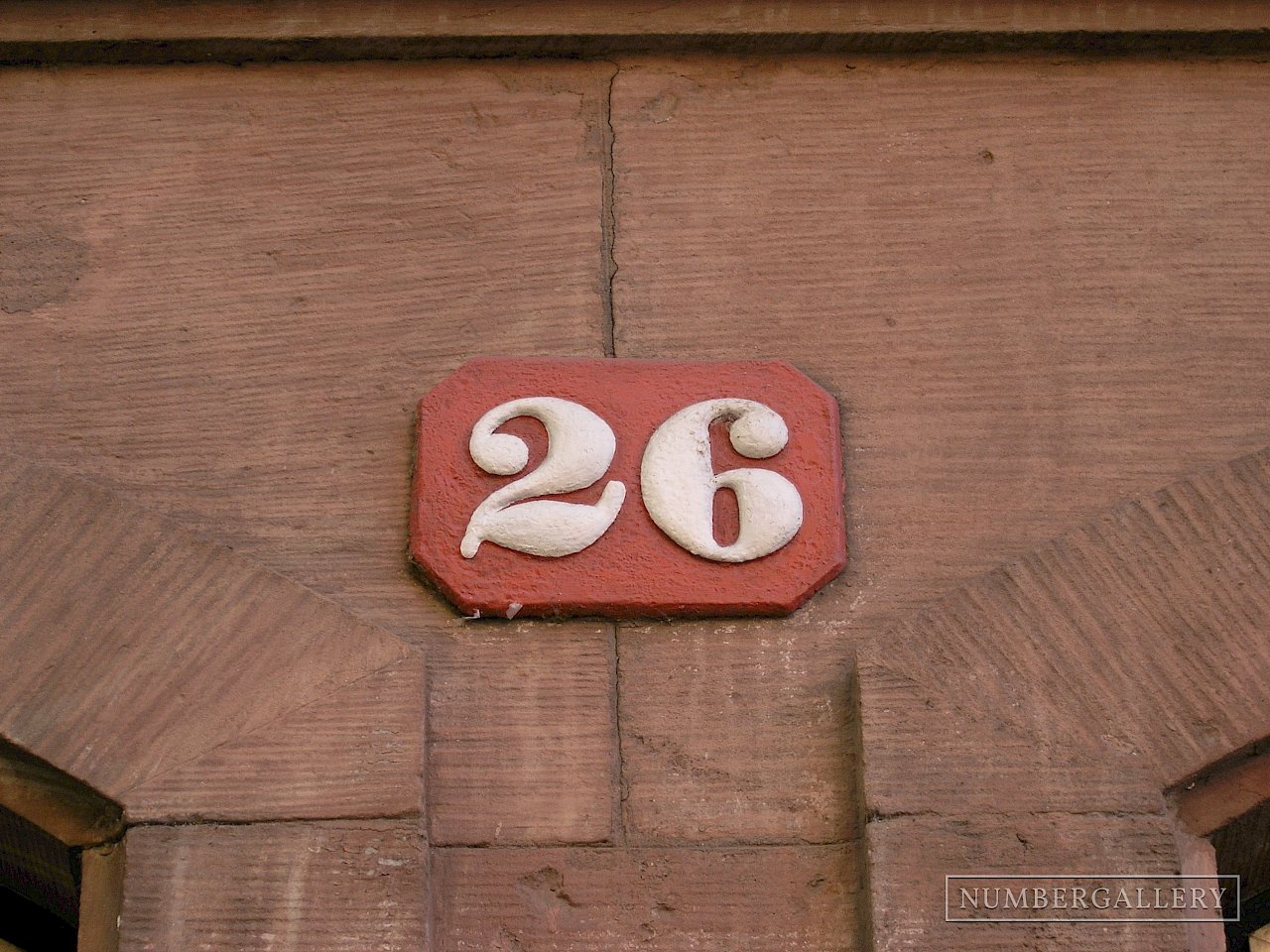 Hausnummer in Mainz