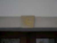 Goldene Hausnummer in Zittau