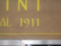 Jahreszahl in Venedig / Venice