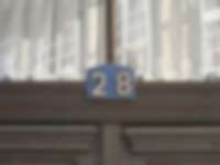 Hausnummer in Quedlinburg