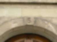 Hausnummer in Genf / Genève