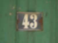 Hausnummer in Lisboa / Lissabon