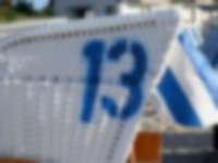 Strandkorb an der Ostsee