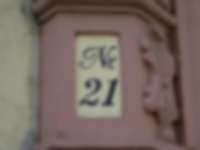 Hausnummer in Friedberg