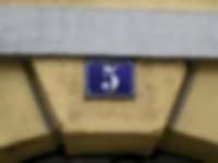 Hausnummer in Bamberg