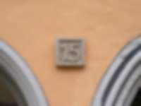 Hausnummer in Naumburg