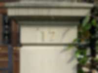 Hausnummer in Bern