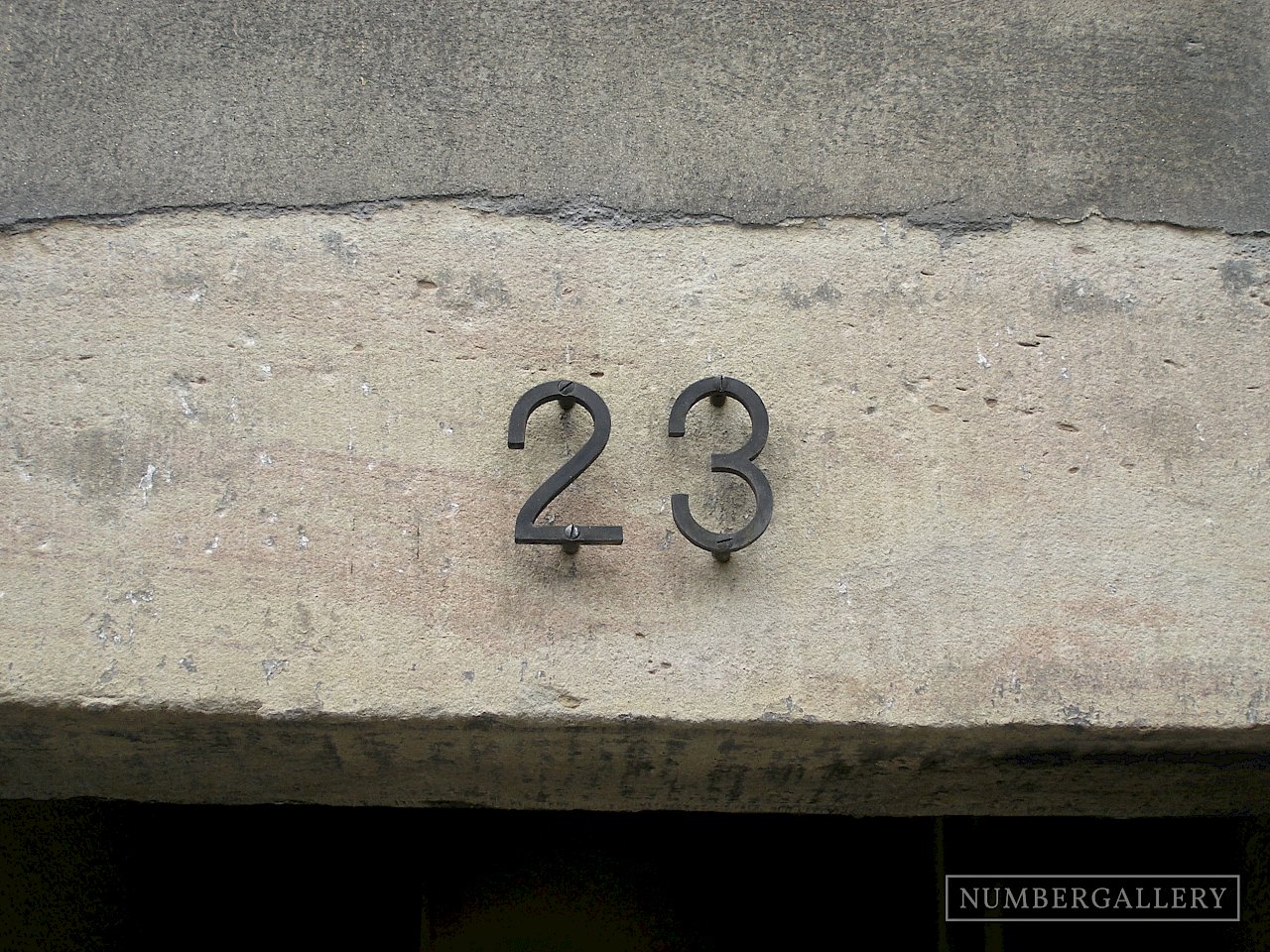 Hausnummer in Genf / Genève