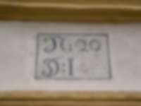 Hausnummer mit altem Stadtbezirk in Bamberg