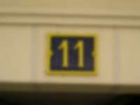 Hausnummer in Yverdon