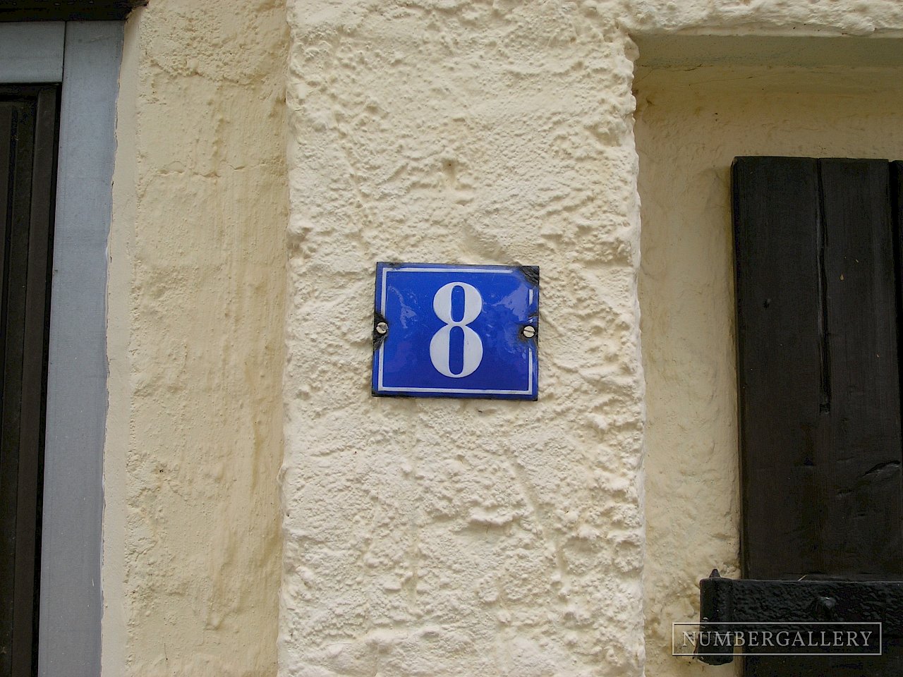 Hausnummer in Naumburg