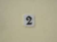 Hausnummer in Ladenburg