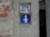 Hausnummer in Meißen