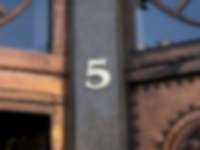 Hausnummer in Bratislava