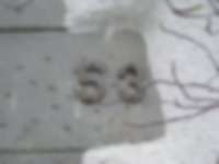 Hausnummer in Konstanz