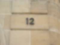 Hausnummer in Genf / Genève