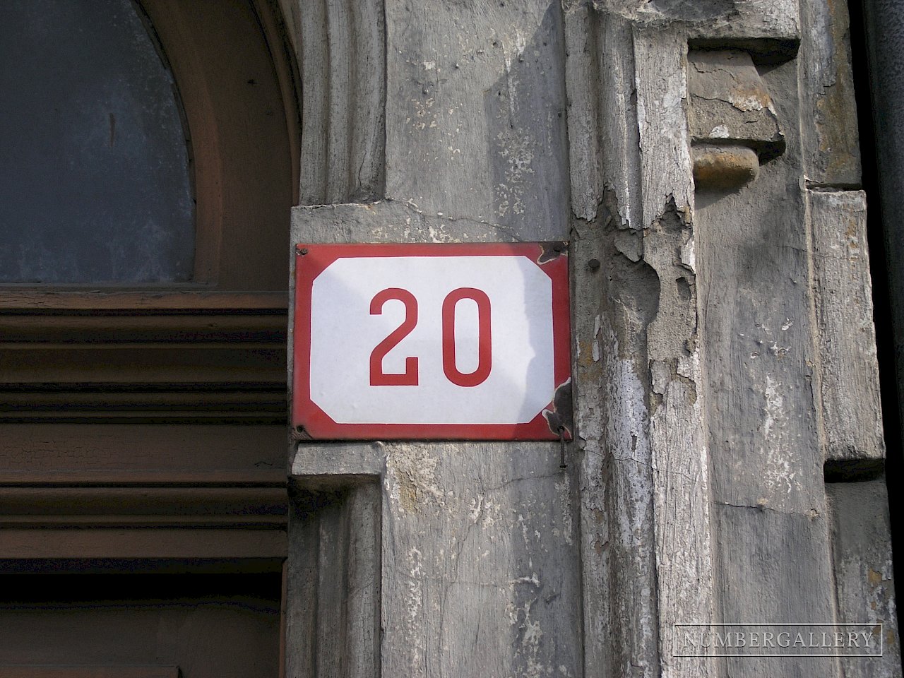 Hausnummer in Bratislava / Pressburg
