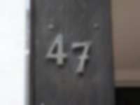 Hausnummer in Ladenburg