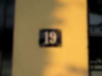 Hausnummer in Hamburg