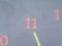 Sonnenuhr in der Nähe von Wurzbach