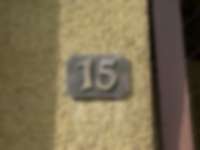 Hausnummer in Ladenburg