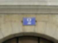 Hausnummer in Genf / Genève