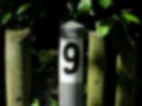 Pfosten-Hausnummer in Bern