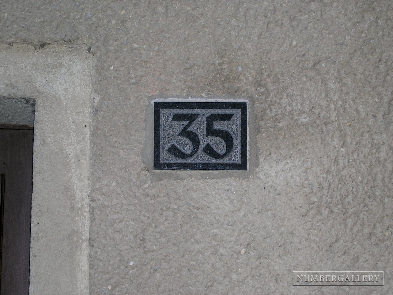 Hausnummer in Bautzen