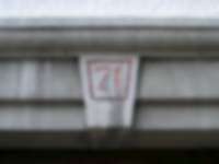 Hausnummer in Bern